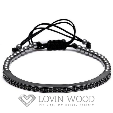 Image of Bracelet Ajustable Chic - C.slater B Noir Bracelets