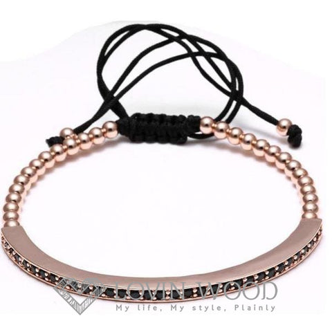 Bracelet Ajustable Chic - C.slater P Or Rose Bracelets