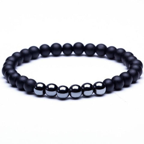 Image of Bracelet Tendance Rock - R.crowe S Argent / Brillant Perles Brillantes Bracelets