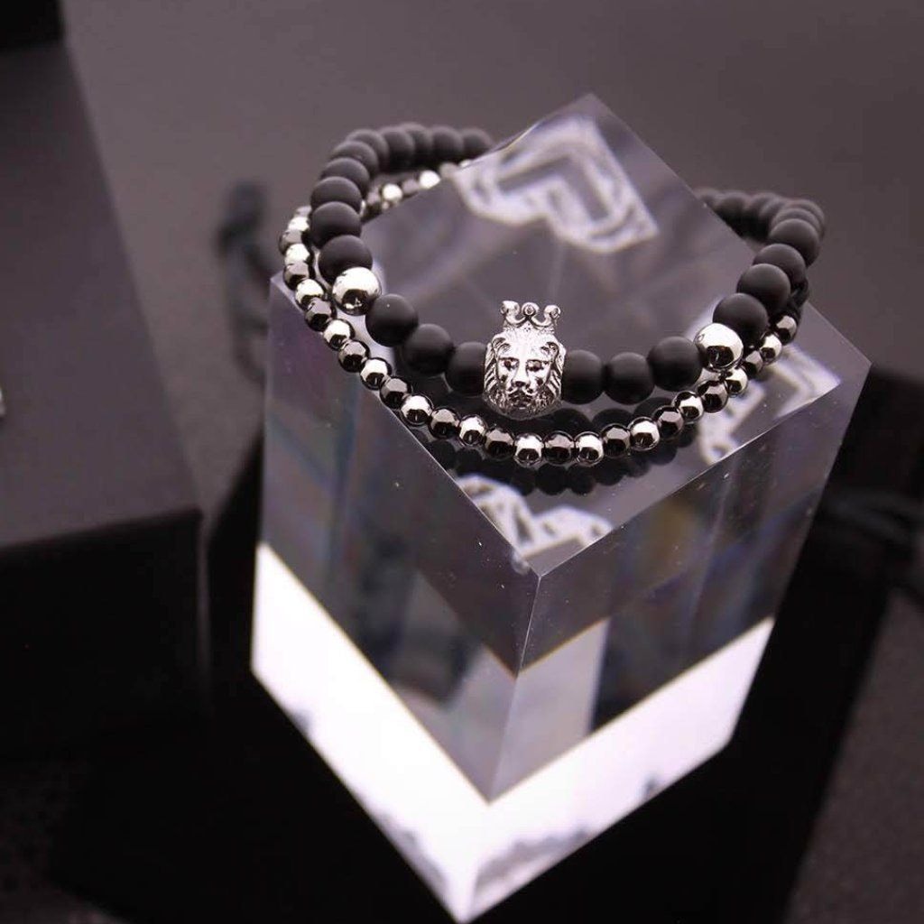 Bracelet Perles pour Homme - Double King P – LovinWood