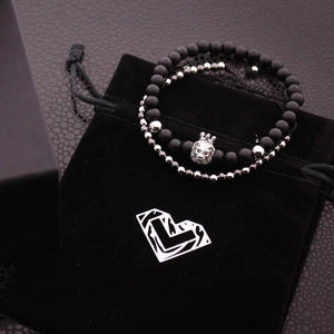 Ensemble Bracelets Perles - Sweet King S