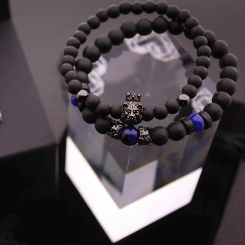 Image of Ensemble Bracelets Tête De Lion - Jungle King B Bracelets