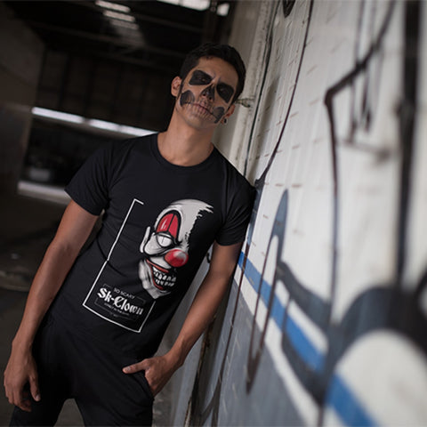 Image of T-Shirt Clown In The Dark Homme / Noir Xs